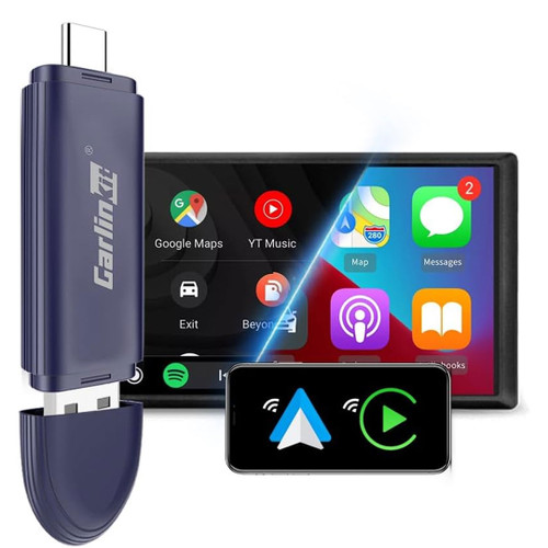 دانگل تبدیل بیسیم کارپلی و اندروید اتو Carlinkit Mini SE Pro