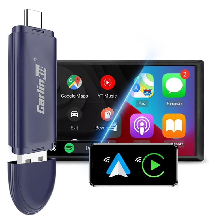 دانگل تبدیل بیسیم کارپلی و اندروید اتو Carlinkit Mini SE Pro