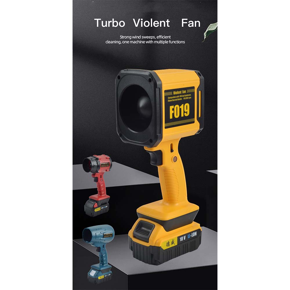 جت فن دمنده و گردگیر شارژی ویولت مدل F019 Turbo